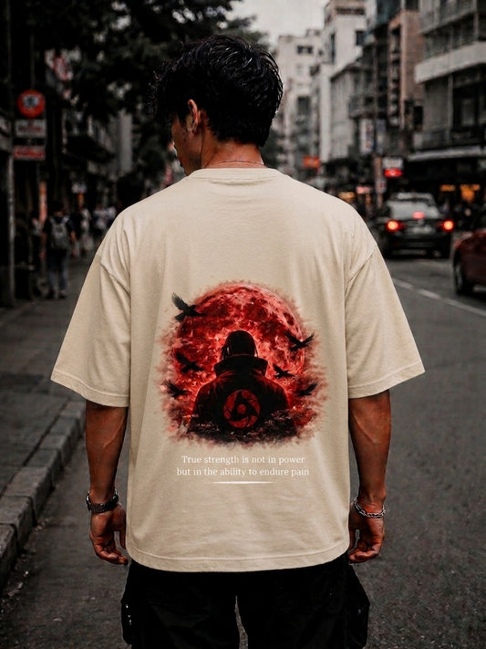 Oversized Anime T-Shirt for Men | 100% Cotton