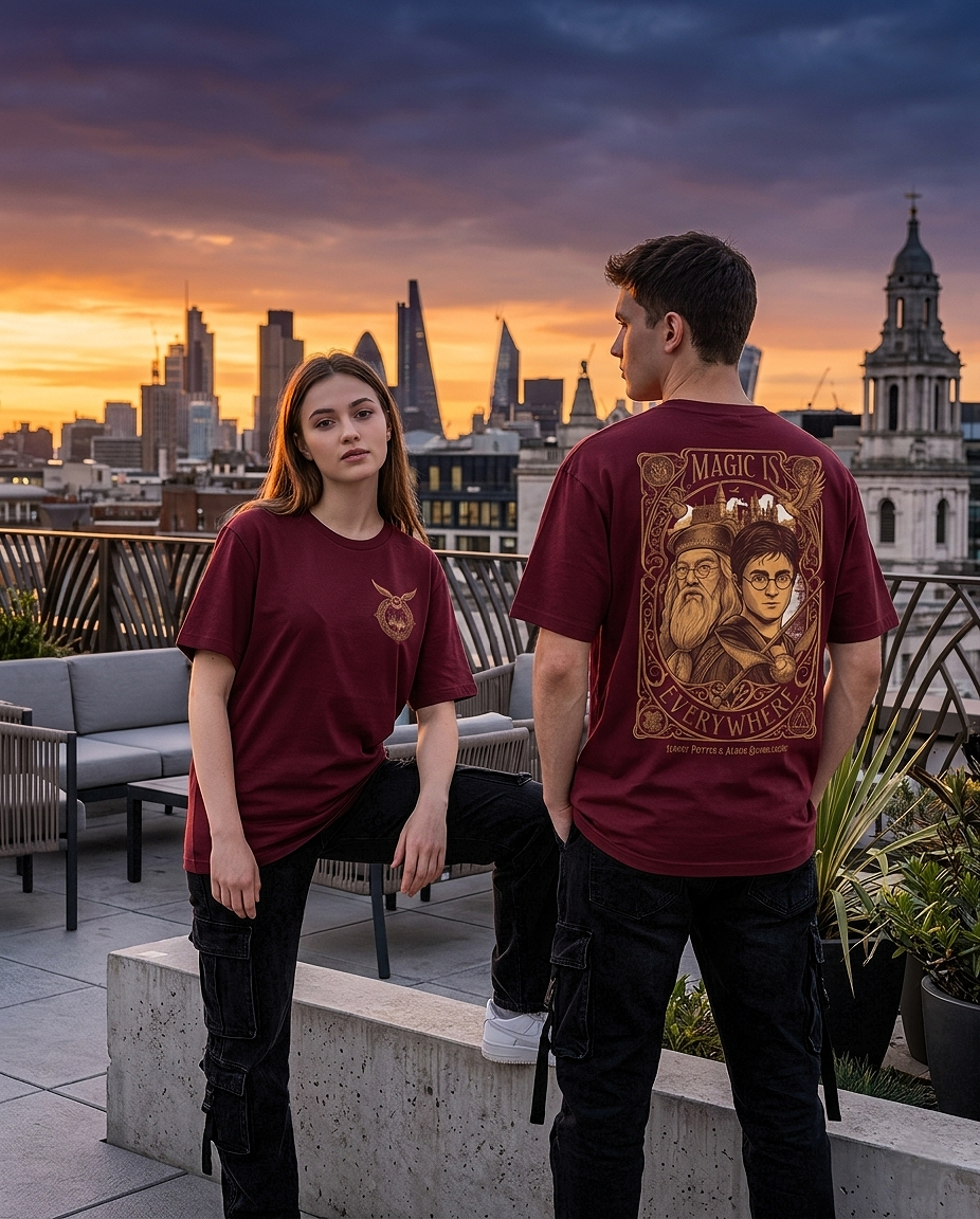 Harry Potter Inspired t shirt | Unisex Fantasy Magic Aesthetic Tee