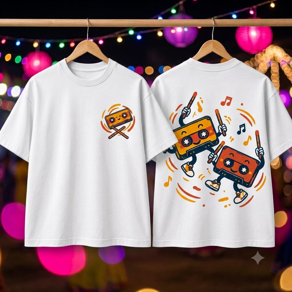 Garba Mixtape Oversized Unisex T-Shirt