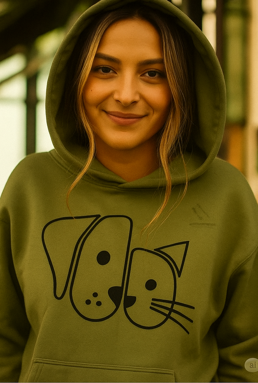 Unleavable's| Cute Dog Hoodie | For Pet Parents |Unisex Hoodie