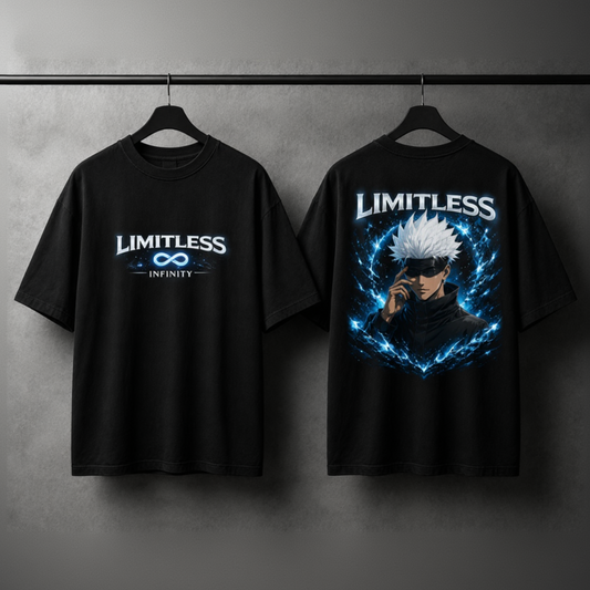 Unleavables Unisex Jujutsu Kaisen Gojo Satoru Graphic Anime T-Shirt