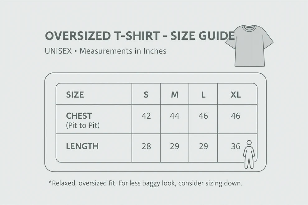 Unleavables Premium Oversized Graphic T Shirts for Men and Women | 100% Cotton