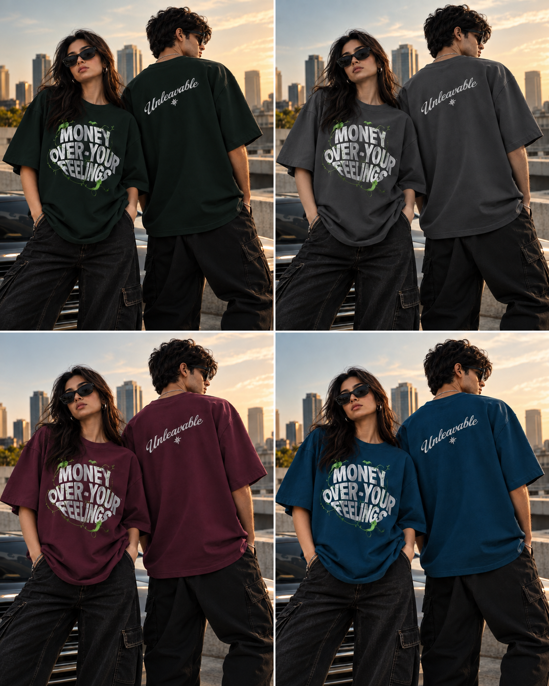 Money mindset oversized Tee