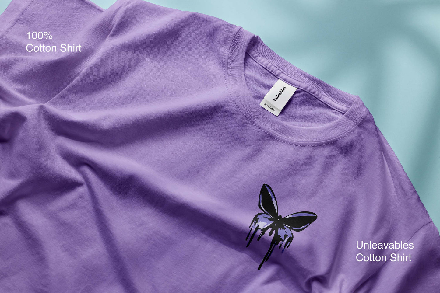 GardenDrift Butterfly Oversized Graphic Tee – Aesthetic Streetwear | Unisex | Oversized Tshirt | 100% Cotton