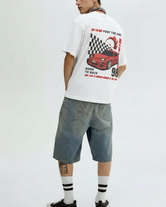 Unleavables Men Cars T-Shirt - Printed | Regular Fit