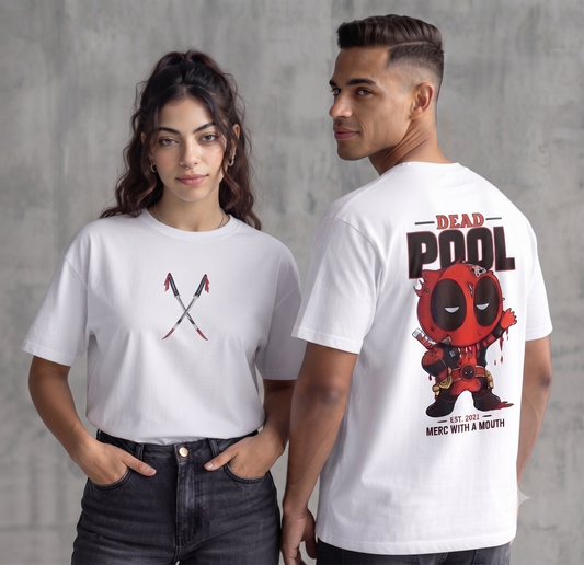 Deadpool Anime | Unisex | Premium Oversized T-Shirt