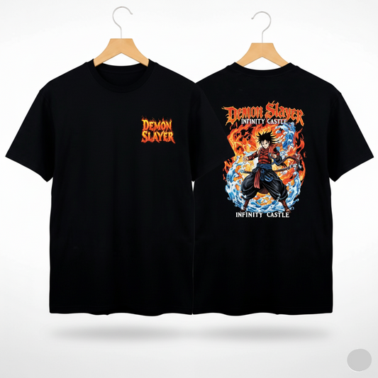Premium Demon Slayer oversized Unisex Cotton Baggy Fit Comfort T-Shirt