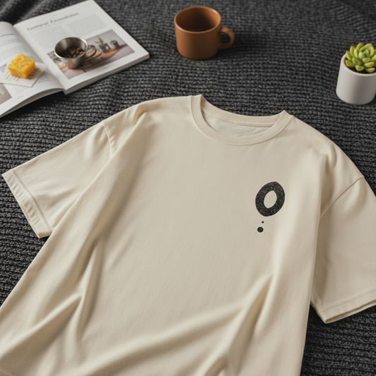 Unleavables Premium Oversized T-Shirt with Artistic Snake & Nature Back Print | 100% Cotton