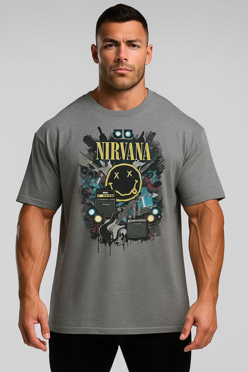 Nirvana-Feel The Vibe | Oversized T-shirt