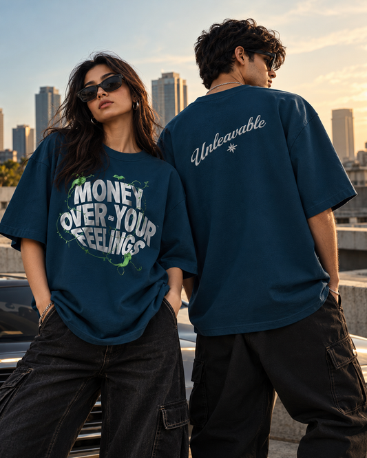 Money mindset oversized Tee