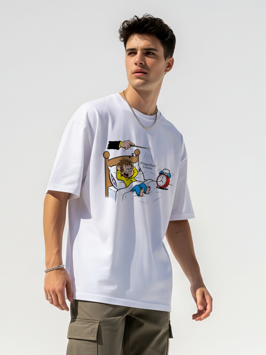 Unleavables Magic Lover Unisex Half Sleeve T-Shirt | “Wingardium Alarm-osa” Edition