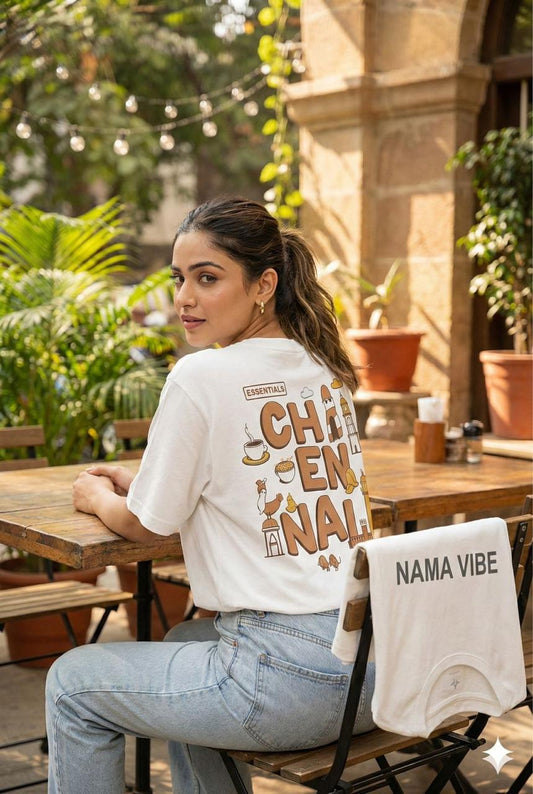 NAMA VIBE Premium Oversized T- shirt