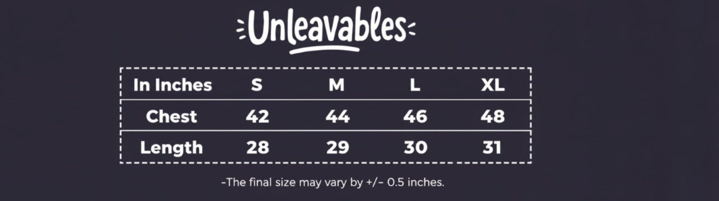 Unleavables Anime Oversized T shirt | Naruto Edition