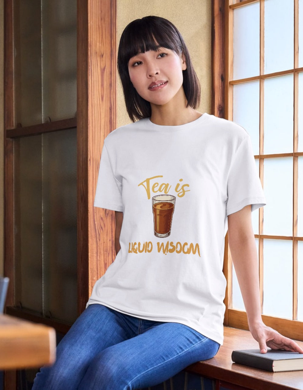 Unleavables Tea lovers Women's T-shirt | 100% Cotton Women's T- Shirt | Comfortable T-shirts with Breathable fabric