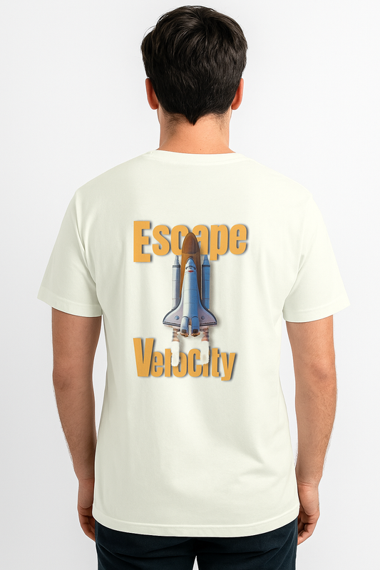 Unleavables Regular fit T-shirt | Escape Velocity | 100%cotton | casual wear