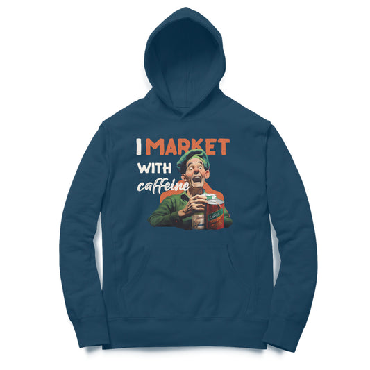 Popeye's I Market with Caffeine Hoodie for Men