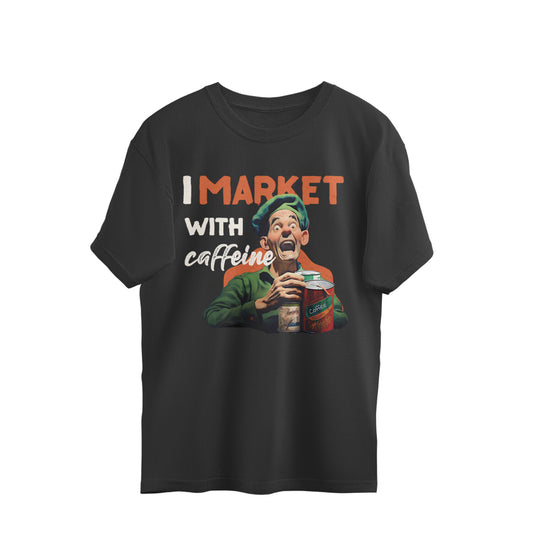 Popeye's I Market with Caffeine Street-Wear T-shirt for Men