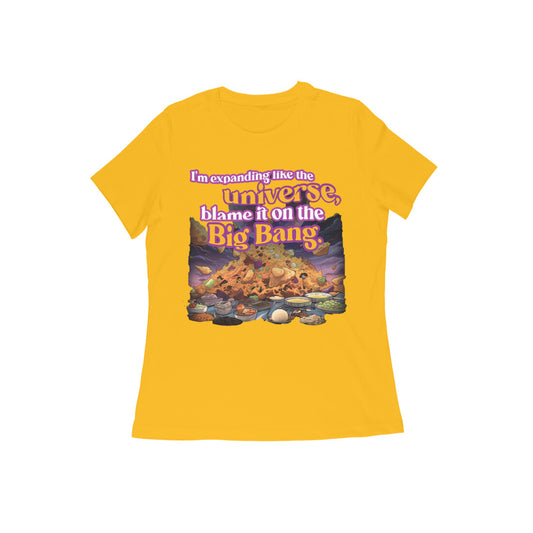 Blame it on the Big Bang T-shirt for Women