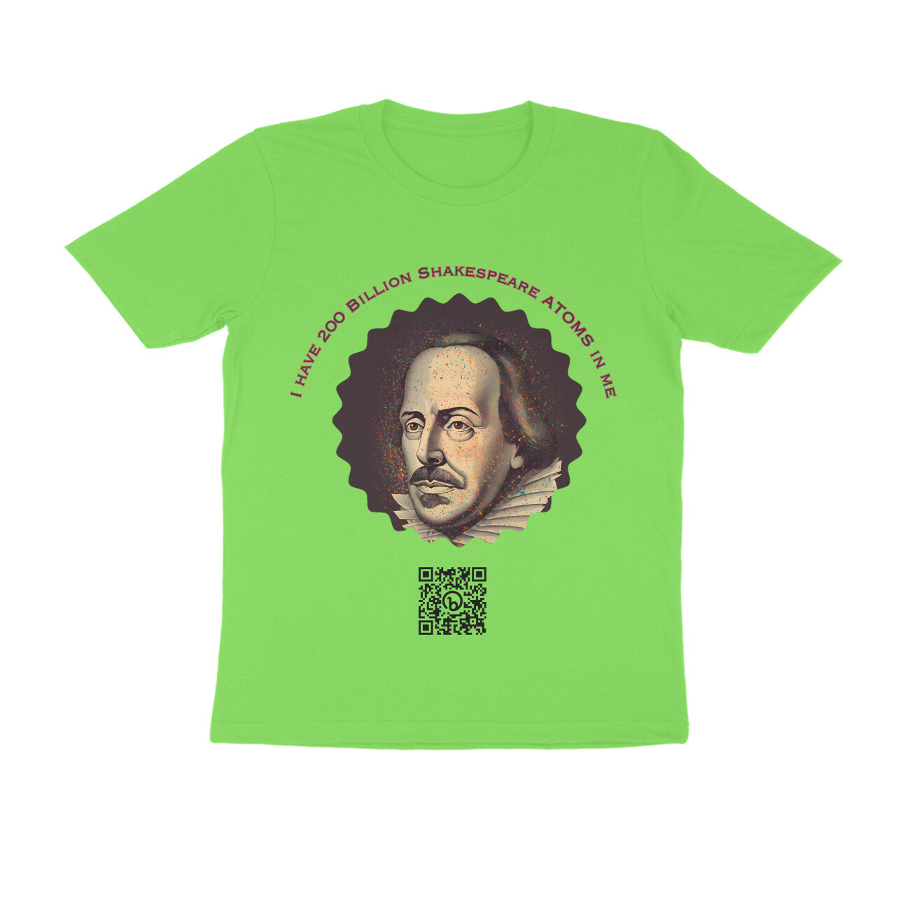 I have 200 Billion Shakespeare Atoms in Me Round Neck Tshirt for Men