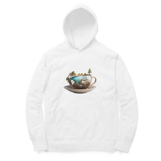 A World in a Coffee Cup Hoodie