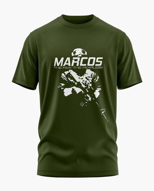 UNLEAVABLES Marcos T-Shirt: Unisex | 100% Cotton | Design T-Shirts for Special Force Lovers