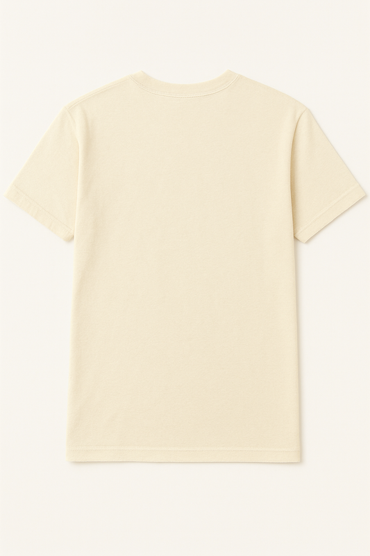 Printed round neck panda Tshirt