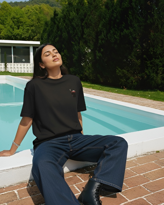 Travel Lover Oversized T Shirt – Har Road Kahani Hai