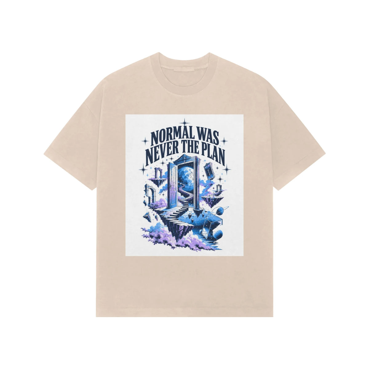 Premium Oversized T-shirt - Beige