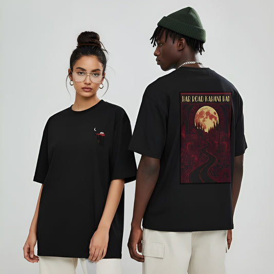 Travel Lover Oversized T-shirt – Har Road Kahani Hai