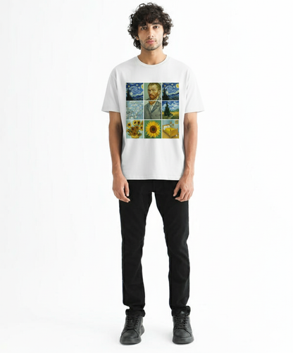Luxury Van Gogh Premium Oversized T-Shirt