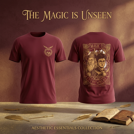 Harry Potter Inspired t shirt | Unisex Fantasy Magic Aesthetic Tee