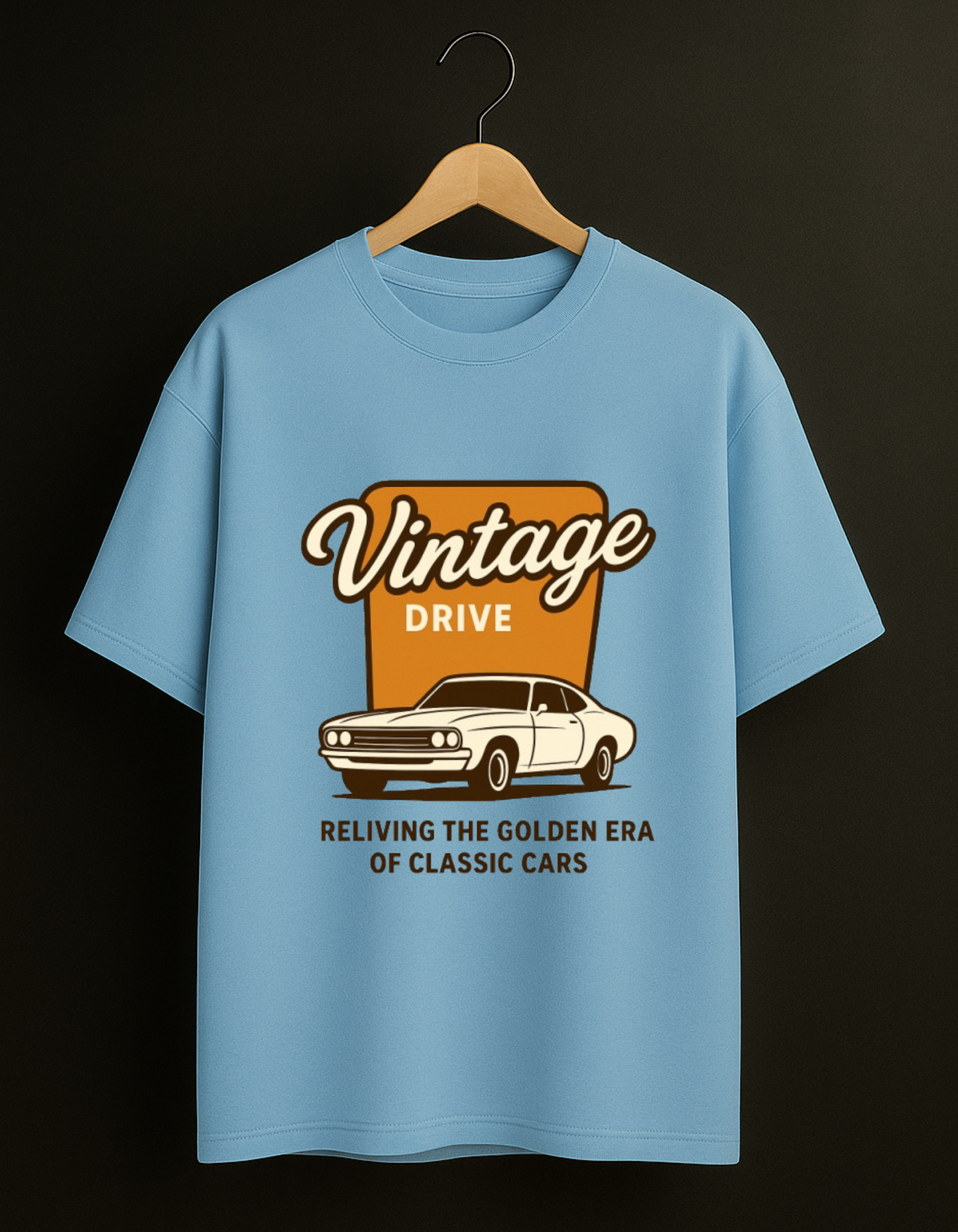 Unleavables | Vintage Car Oversized T-shirt | Unisex T-shirt | 100%cotton