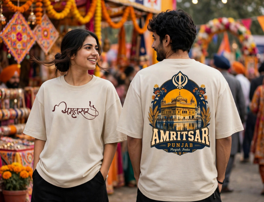 Amritsar Travel Oversized T-Shirt for Men & Women