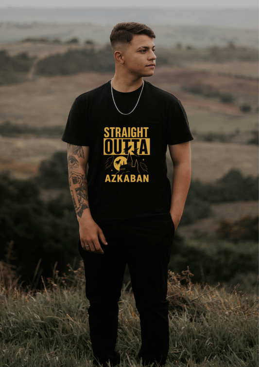Harry Potter Azkaban Theme Unisex Half Sleeve T-Shirt