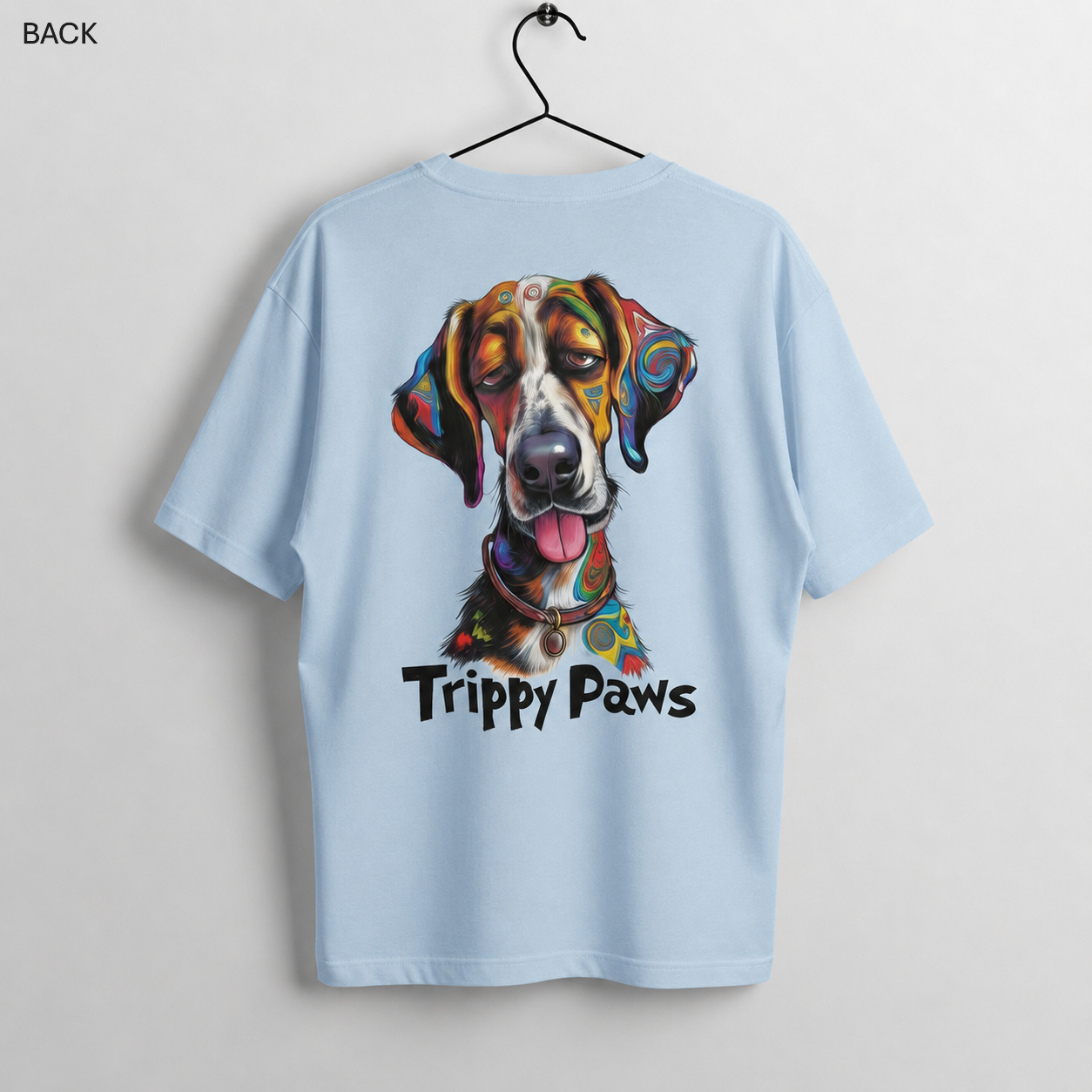 Unleavables Trippy Paws Unisex T-Shirt | Dog Lovers T-shirt | T Shirt for Men & Women
