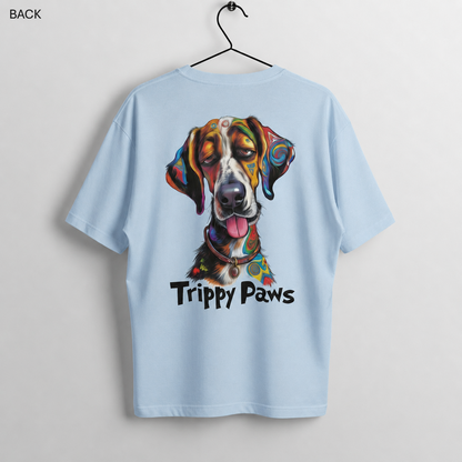 Unleavables Trippy Paws Unisex T-Shirt | Dog Lovers T-shirt | T Shirt for Men & Women