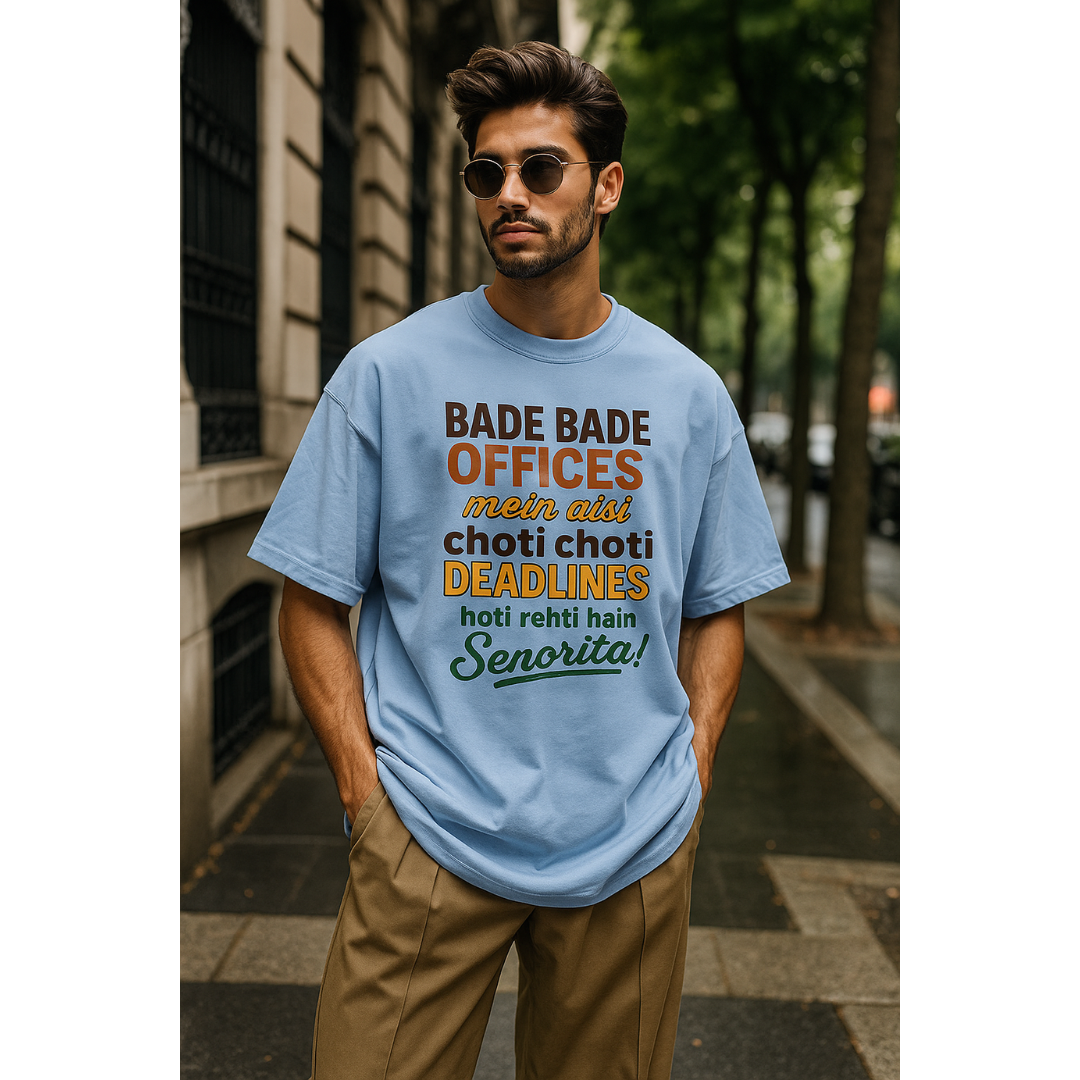 Unleavables | Corporate Meme Edition | Unisex | Oversized T-shirt | 100% Cotton