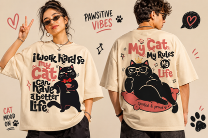 Oversized Custom Graphic Unisex T shirt