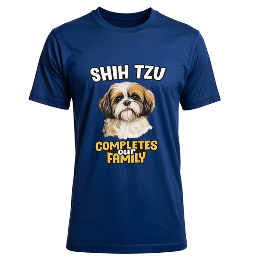 Shih Tzu Completes Our Family | Unisex T-shirt