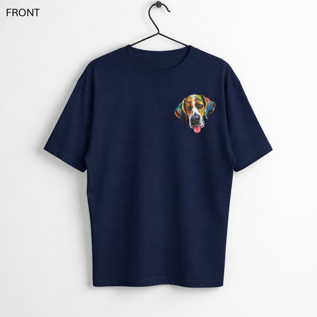 Unleavables Trippy Paws Unisex T-Shirt | Dog Lovers T-shirt | T Shirt for Men & Women