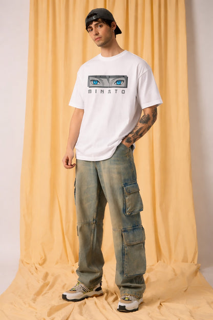 Naruto: Minato Unisex Oversized T-shirt