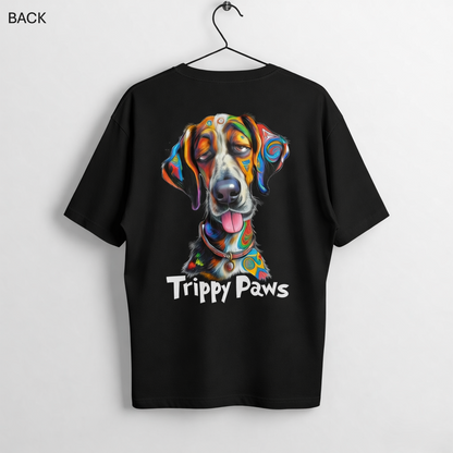 Unleavables Trippy Paws Unisex T-Shirt | Dog Lovers T-shirt | T Shirt for Men & Women