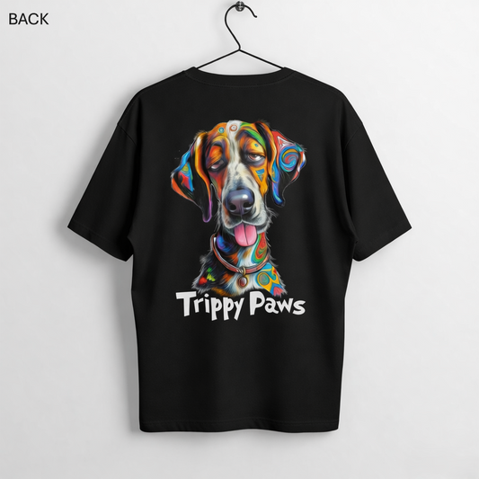 Unleavables Trippy Paws Unisex T-Shirt | Dog Lovers T-shirt | T Shirt for Men & Women