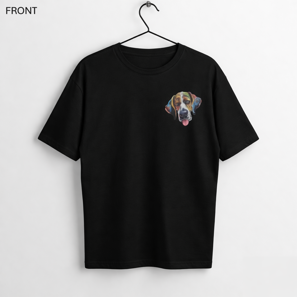 Unleavables Trippy Paws Unisex T-Shirt | Dog Lovers T-shirt | T Shirt for Men & Women