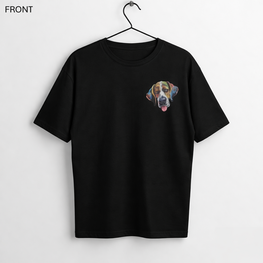 Unleavables Trippy Paws Unisex T-Shirt | Dog Lovers T-shirt | T Shirt for Men & Women