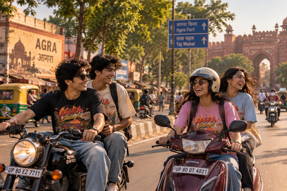 Agra Chaloge? Oversized Graphic T-Shirt – Quirky Indian Streetwear