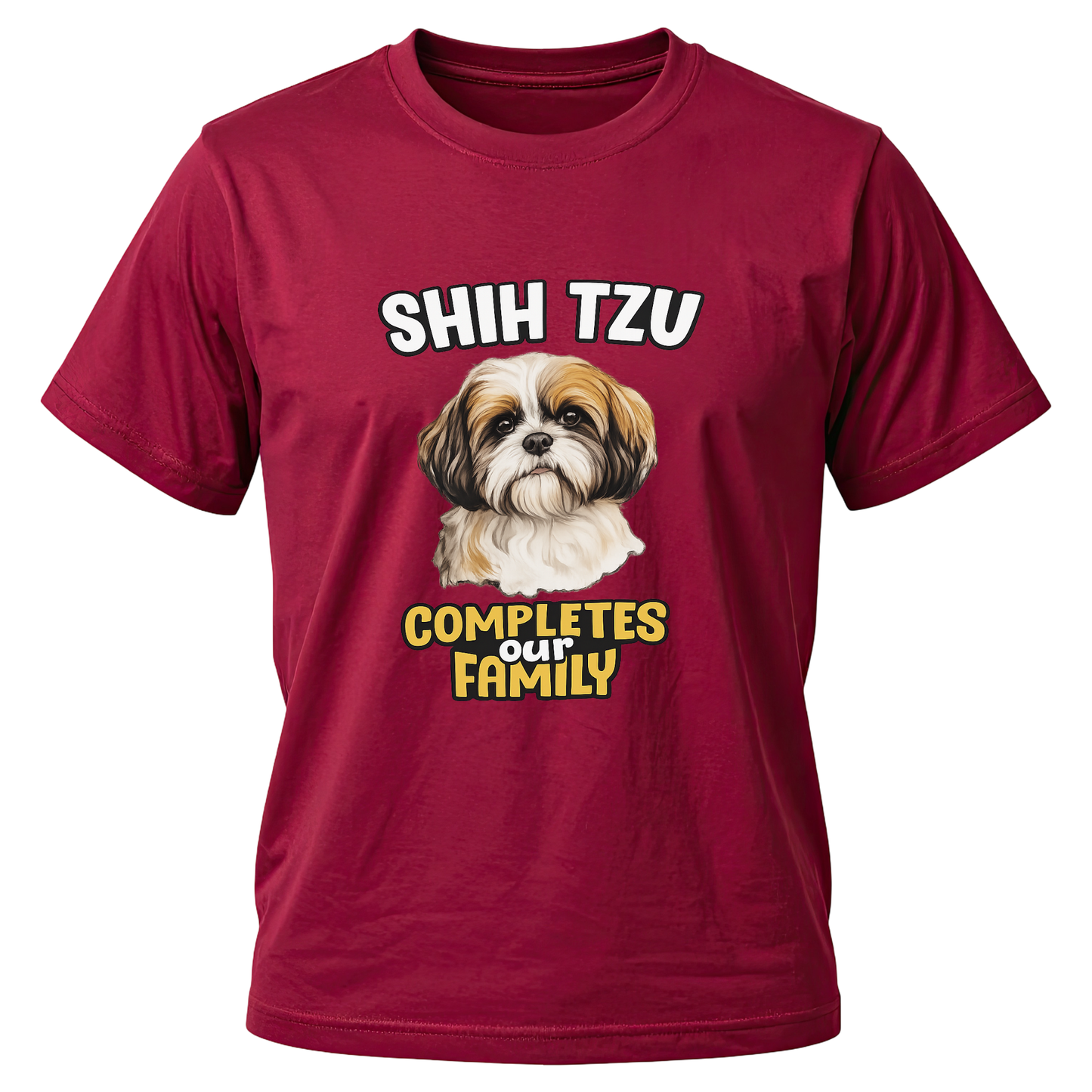 Shih Tzu Completes Our Family | Unisex T-shirt