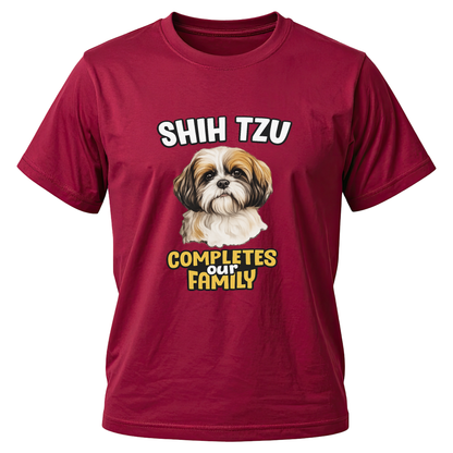 Shih Tzu Completes Our Family | Unisex T-shirt