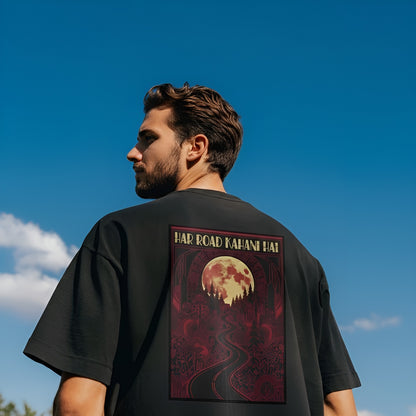Travel Lover Oversized T Shirt – Har Road Kahani Hai