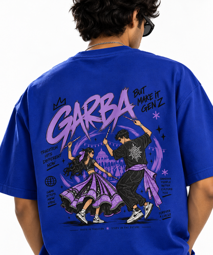 Garba but make it Gen-Z- Oversized Tee